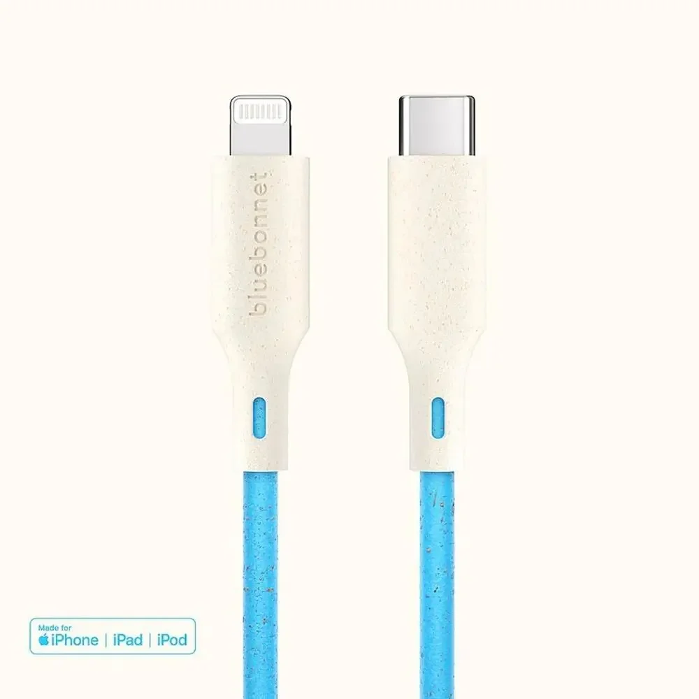 BlueBonnet The Companion USB-C 4FT iPhone Charging Cable